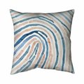 Begin Home Decor 20 x 20 in. Fingerprint-Double Sided Print Indoor Pillow 5541-2020-MI112